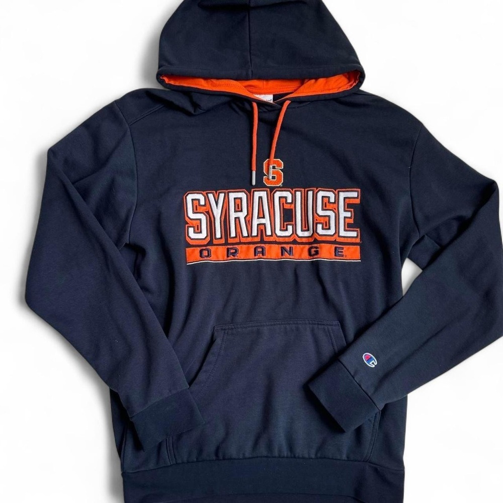 Syracuse Orange Champion Cotton Polyester Athletic Workout Hoodie Medium